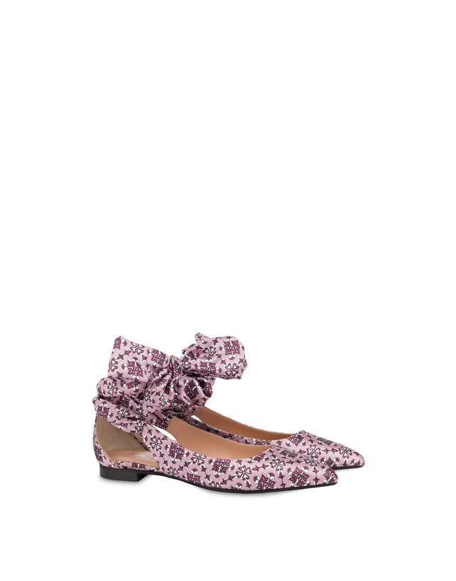 Azulejos satin ballet flats Photo 2