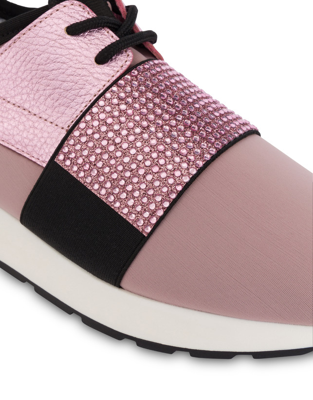 Elastic Run diamond slip-on sneakers Photo 4