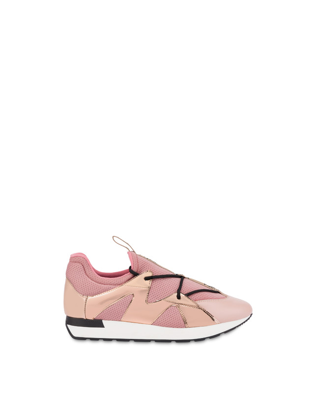 Onda slip-on sneakers in mesh and mirror Photo 1