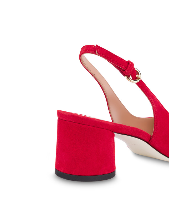 Slingback in camoscio Corinto Photo 4