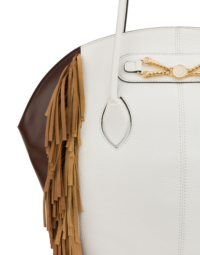 Aris double handle bag in calfskin Photo 5