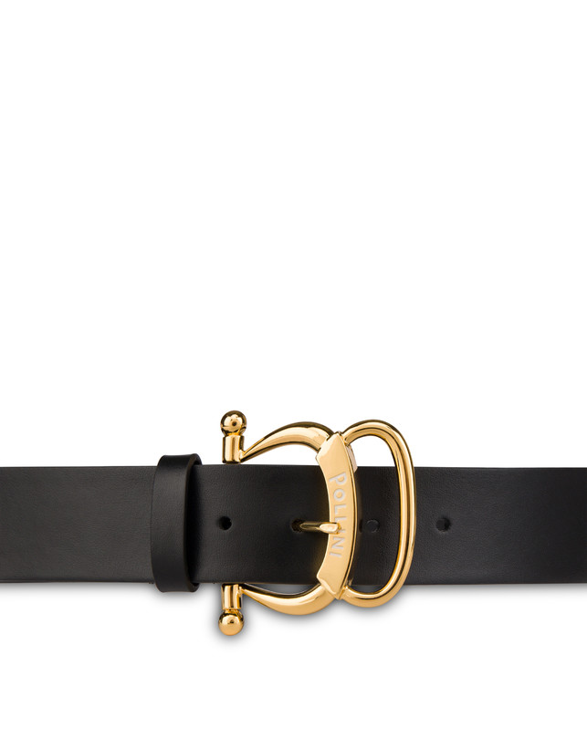 Pollini Buckle calfskin belt Photo 3