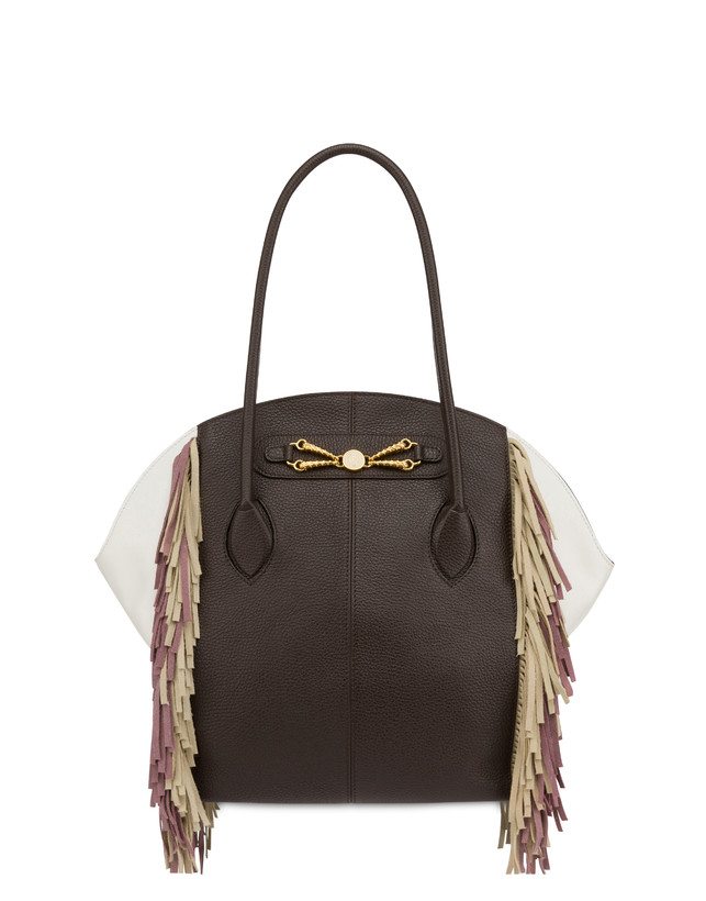 Aris double handle bag in calfskin Photo 1