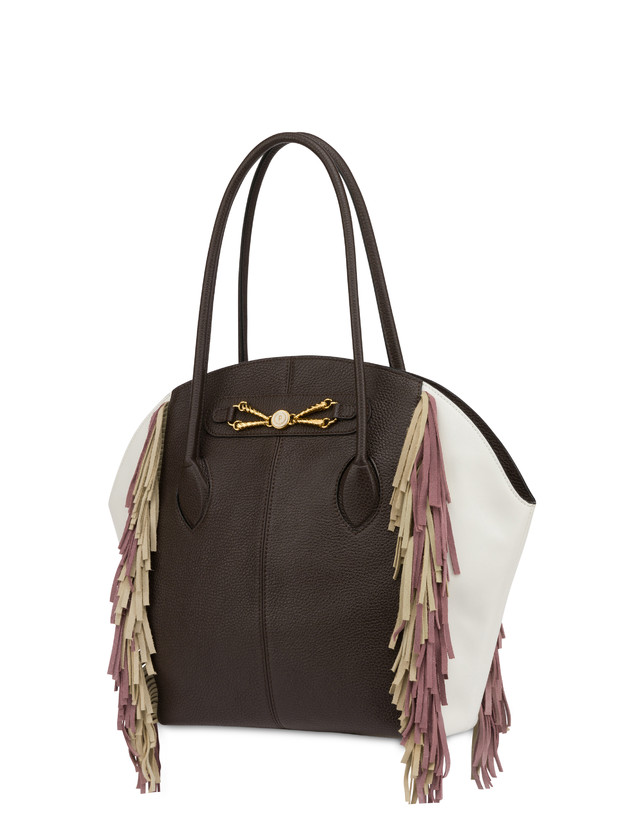 Aris double handle bag in calfskin Photo 2