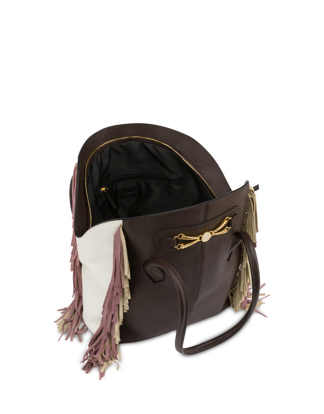 Aris double handle bag in calfskin Photo 4
