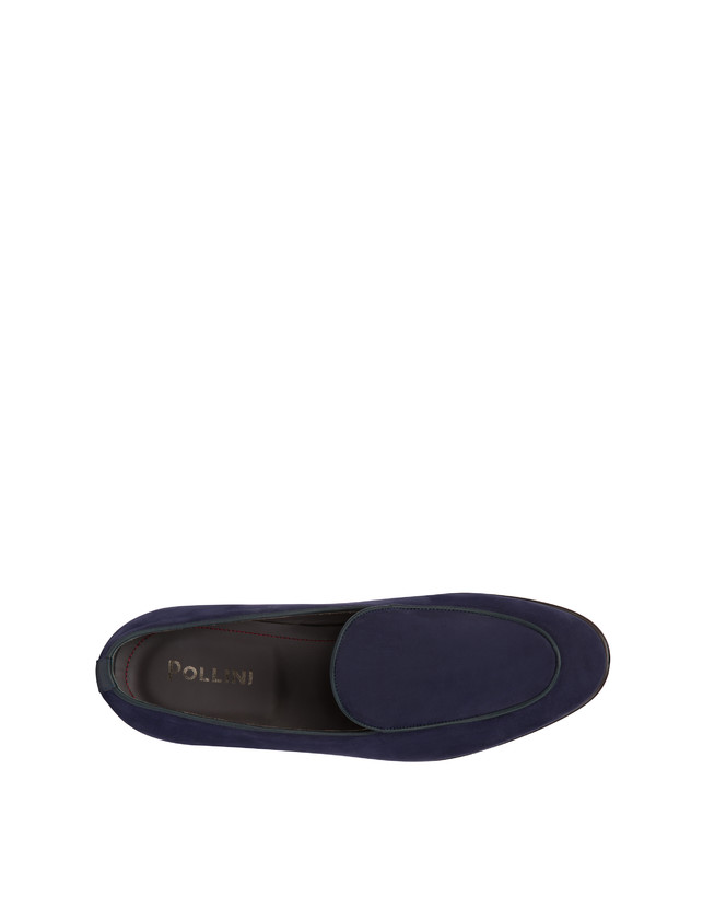 Nubuck and Azulejos calfskin loafers Photo 3