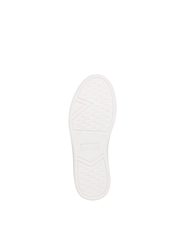 Navy calfskin sneakers Photo 4