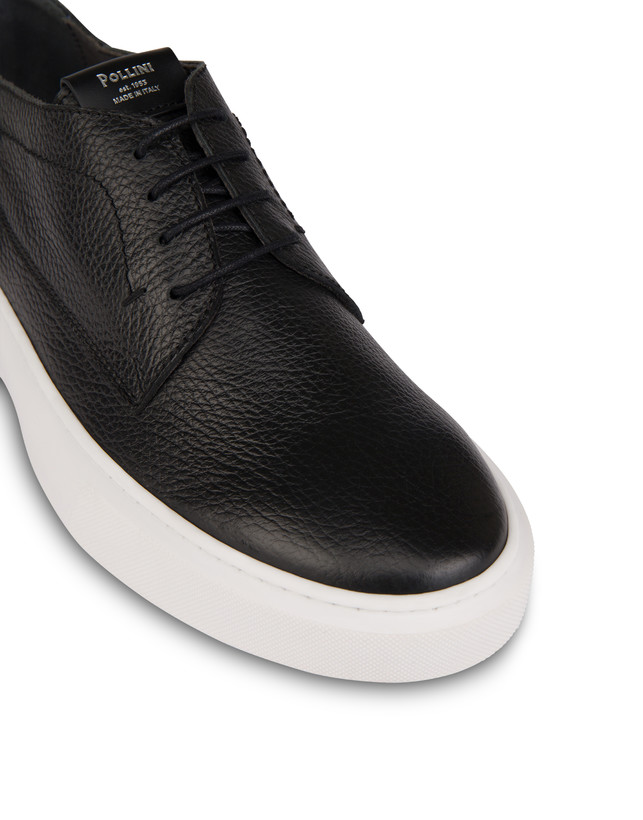 Navy calfskin sneakers Photo 5