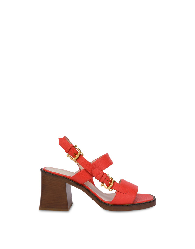 Buckle Notes calfskin sandals Photo 1