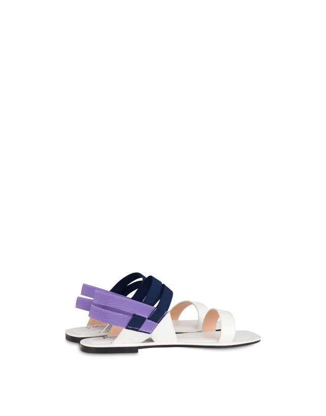 Greek Cross patent leather flat sandals Photo 3