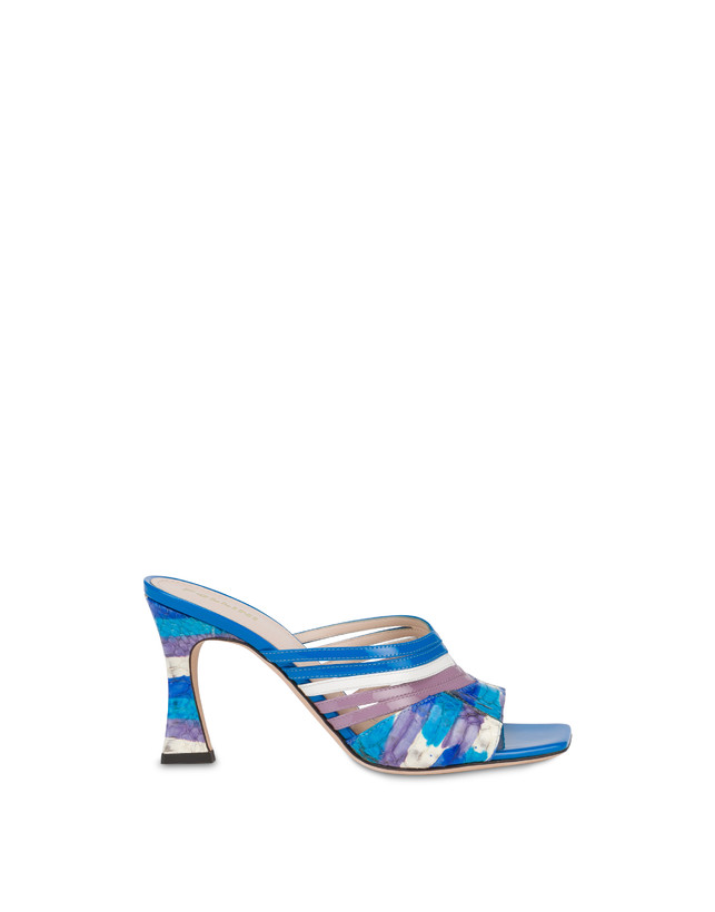 Febe pump in painted elaphe Photo 1