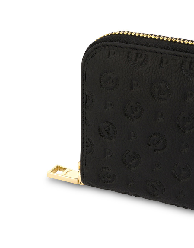 LV Embossed Zipper Wallet