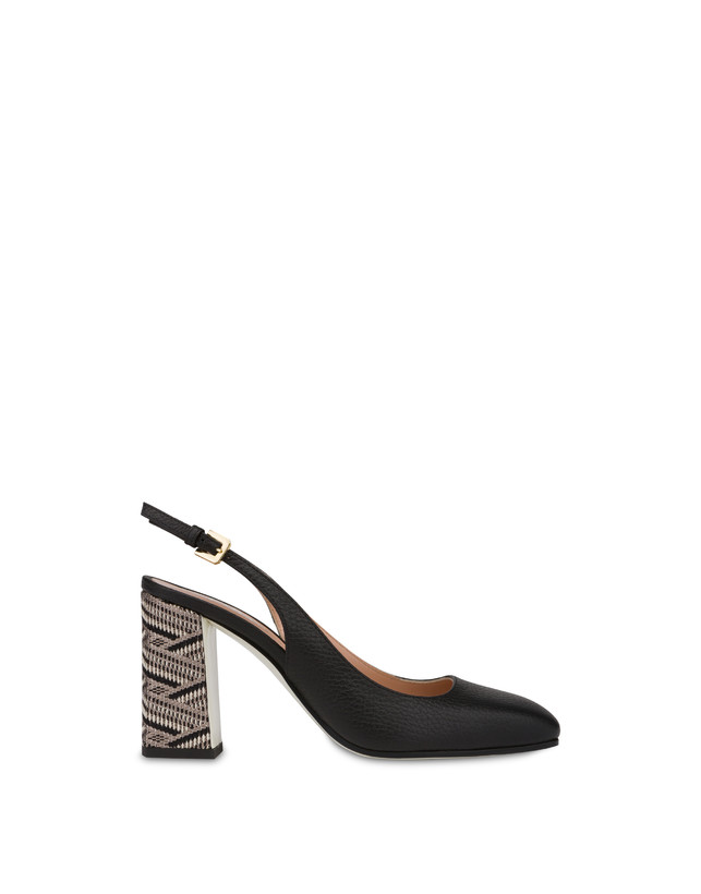 Slingback in pelle stampa alce Palmes Photo 1