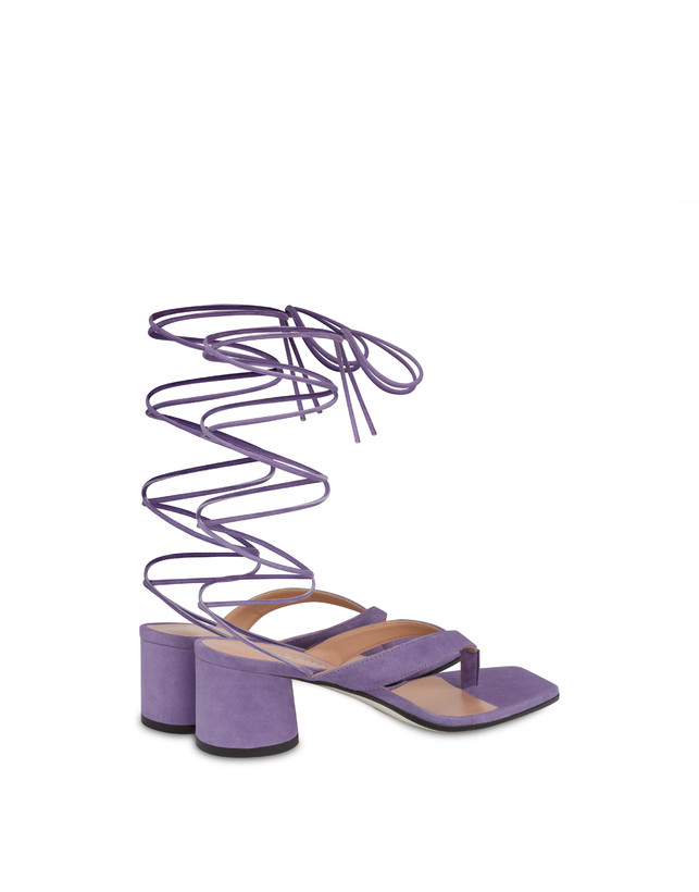 Corinto suede thong sandals Photo 3