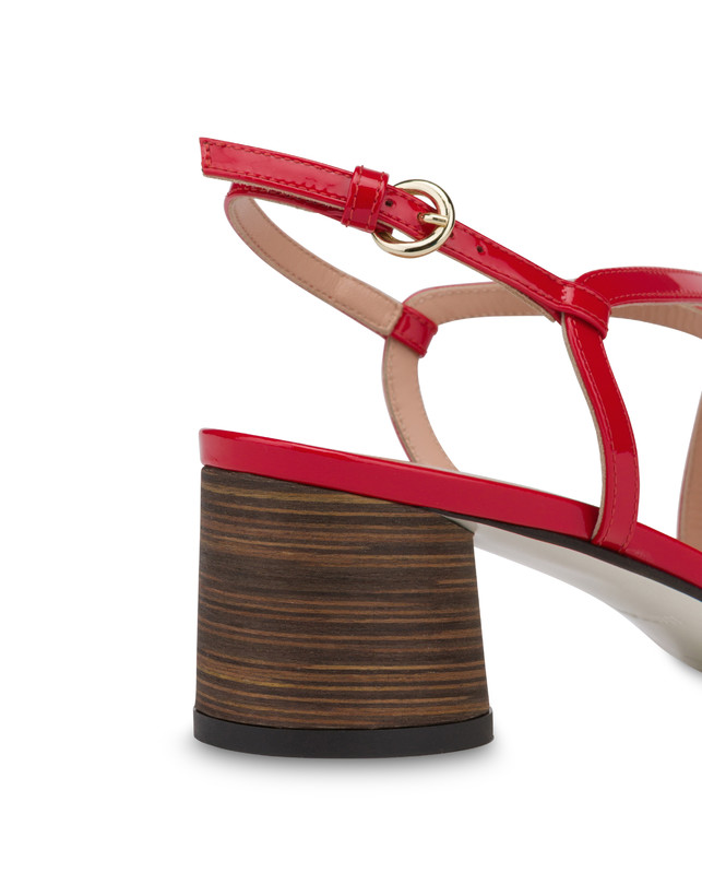 Corinto patent leather sandals Photo 5