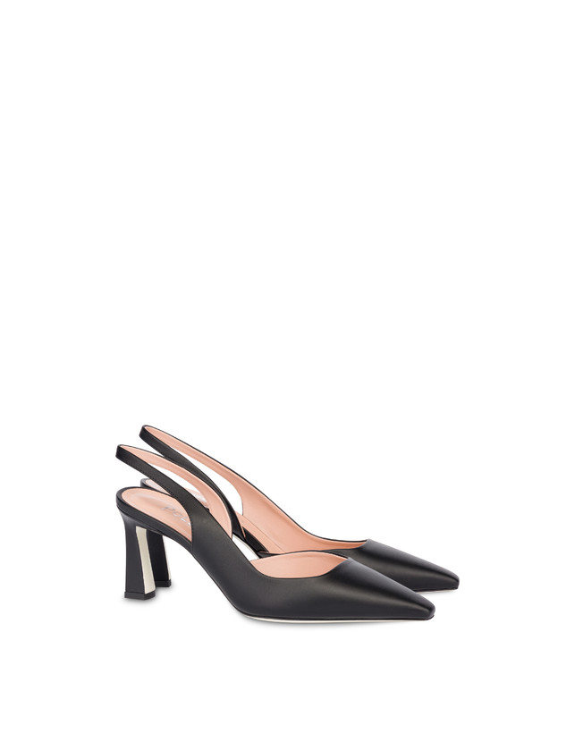 Cote d'Azur slingback in calfskin Photo 2