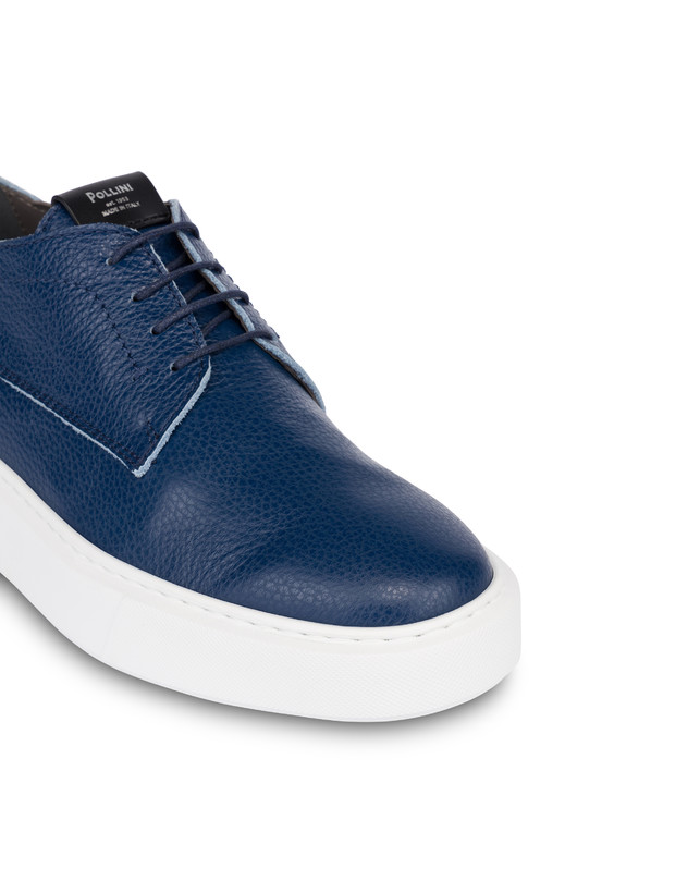 Navy calfskin sneakers Photo 5
