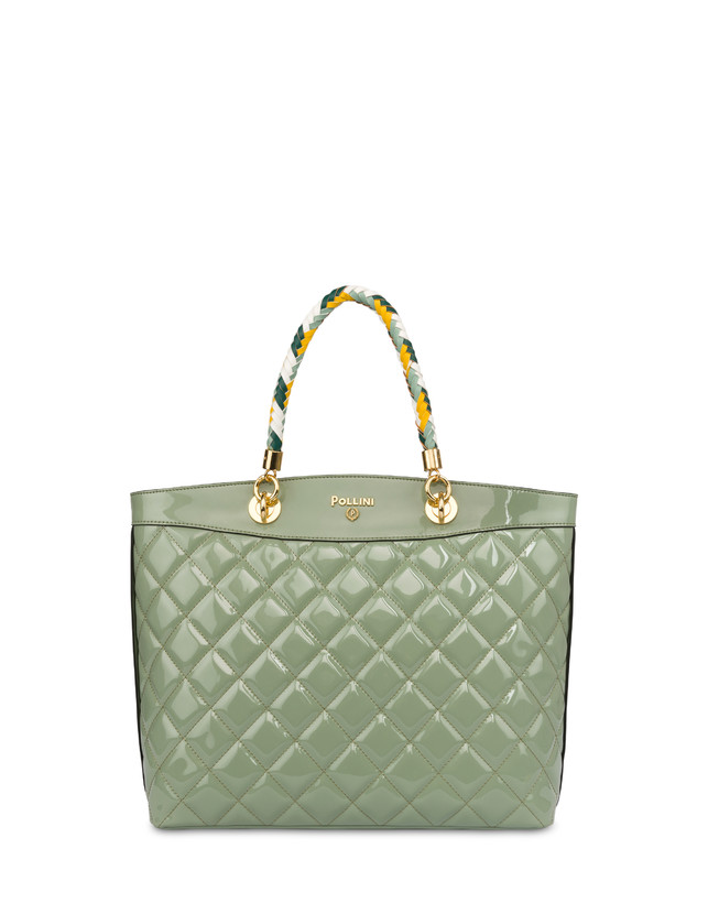 Clio quilted shopping bag with double handle Photo 1