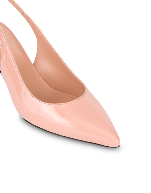Annabelle patent leather slingback Photo 4