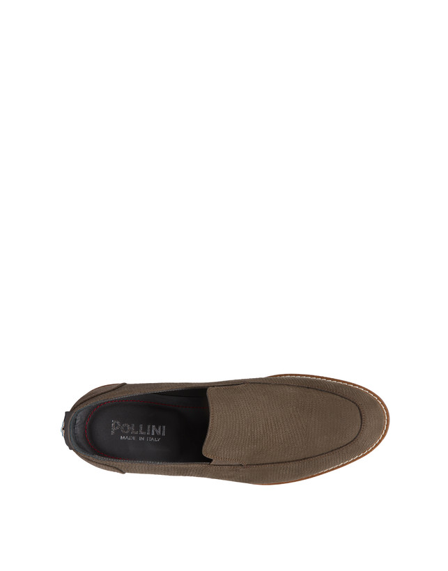 Madras print nubuck loafers Photo 3