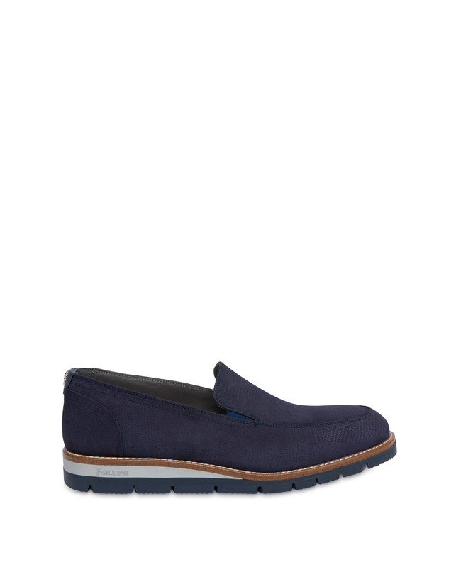Madras print nubuck loafers Photo 1
