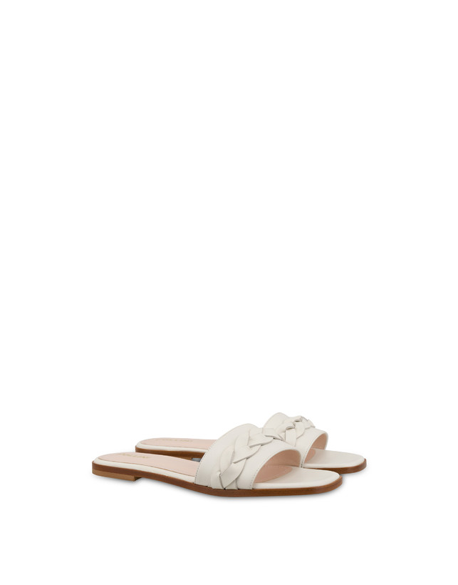 Aura flat sandals in calfskin Photo 2