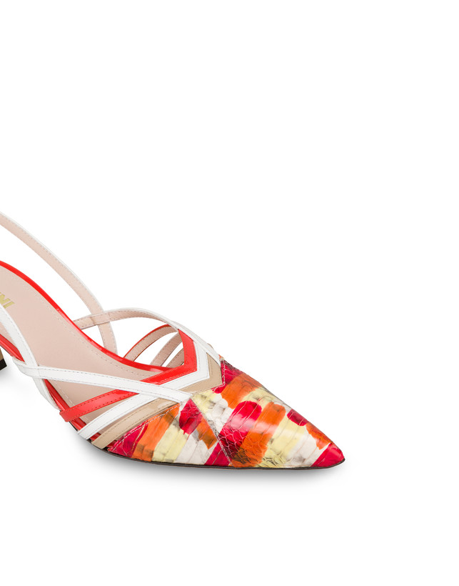 Slingback in elaphe dipinto Febe Photo 4