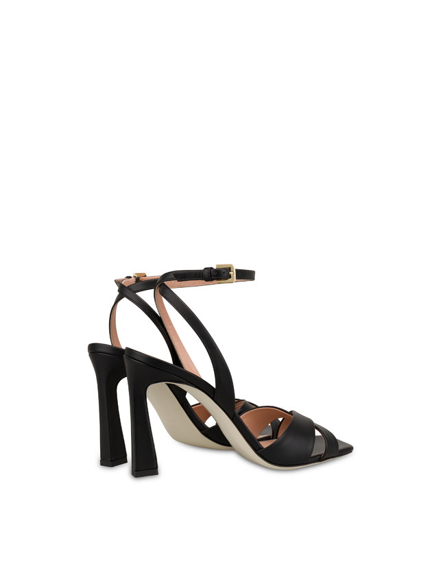 Cote D'Azur high sandals in calfskin Photo 3