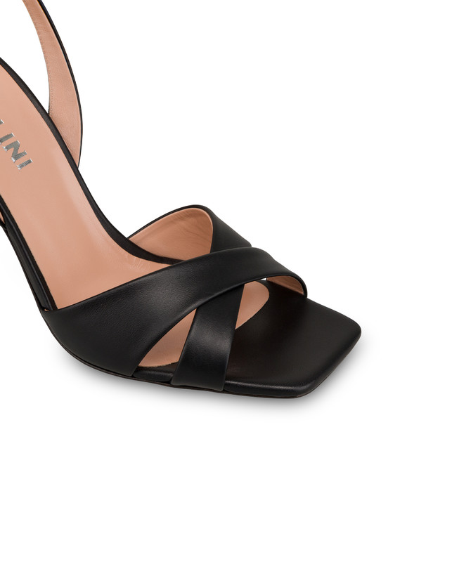 Cote D'Azur high sandals in calfskin Photo 4