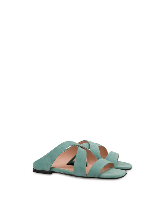 Cote D'Azur suede sandals Photo 2
