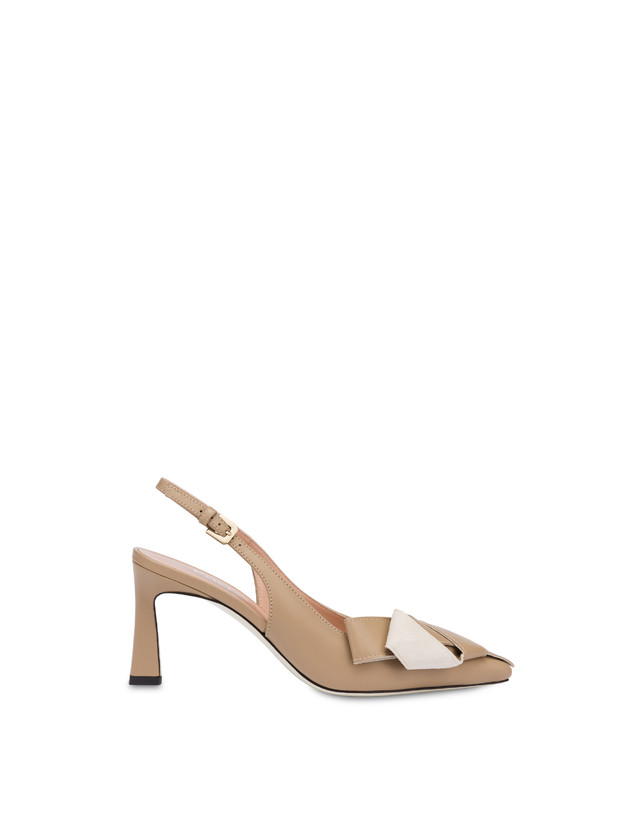 Slingback in vitello La Mer Rouge Photo 1