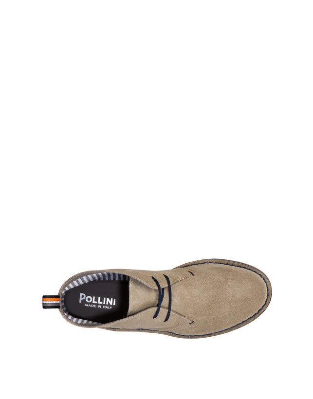 Samos desert boot in split-grain leather Photo 3