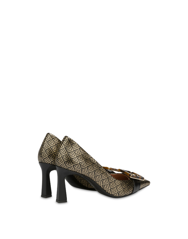 Grand Budapest Hotel printed calfskin pumps Photo 3