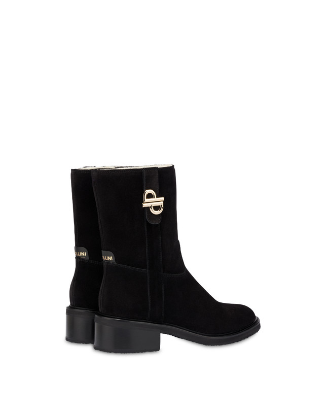 Twin P split-leather ankle boots Photo 3