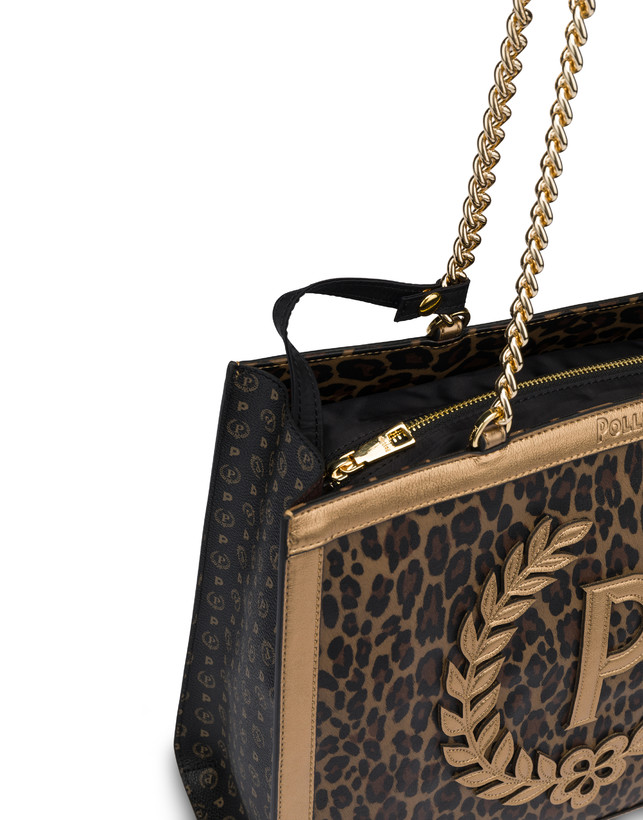 Follow The Sun leopard print shopping bag Photo 5