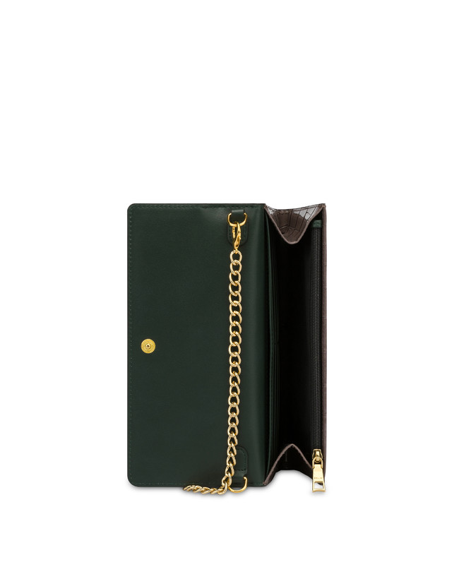 Portafoglio stampa coccodrillo Wallet On Chain Photo 3