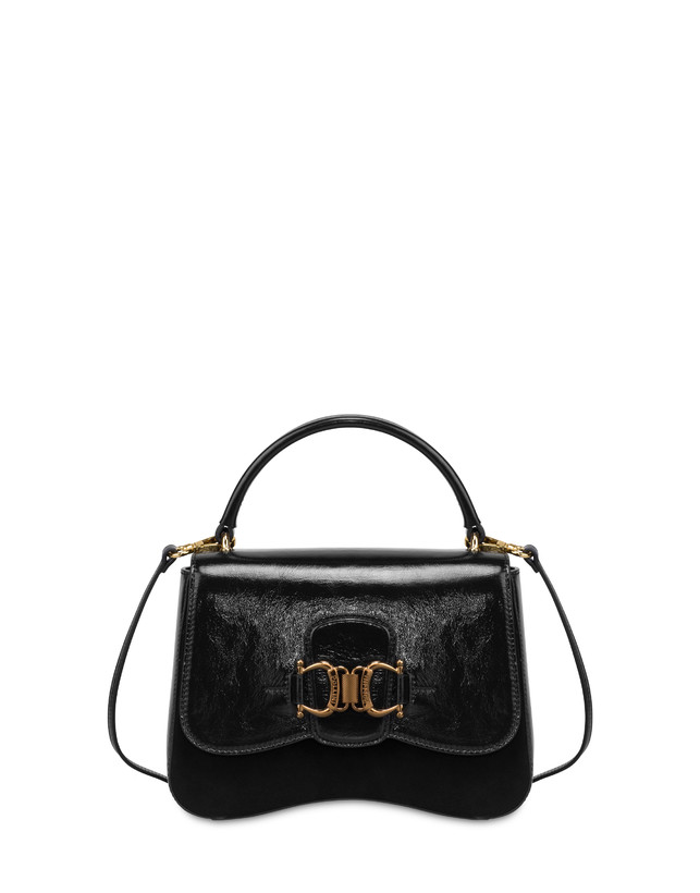 Borsa a mano in naplak e crosta Natalia Photo 1