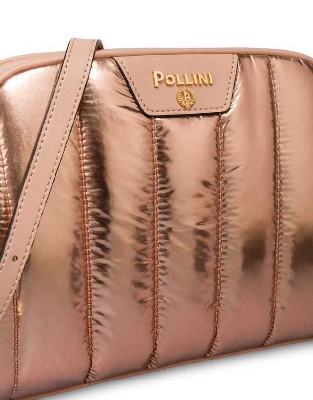 Crossbody bag in metallic nylon Shiny Tank Photo 5