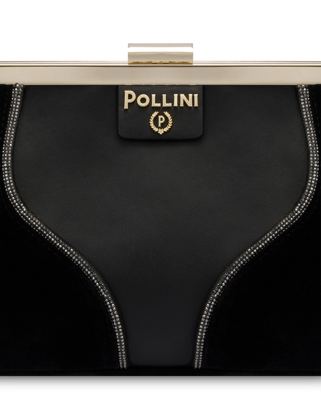 Clutch in velluto Karluv Most Shiny Photo 5
