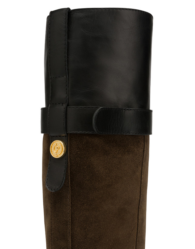 Marne leather and calf leather boots Photo 4