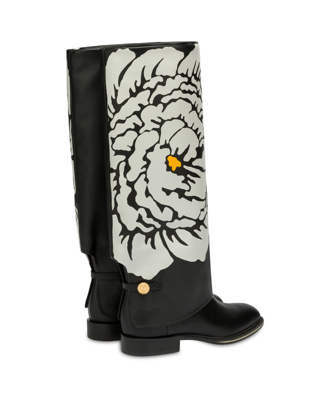 Anemone calf leather boots Photo 3