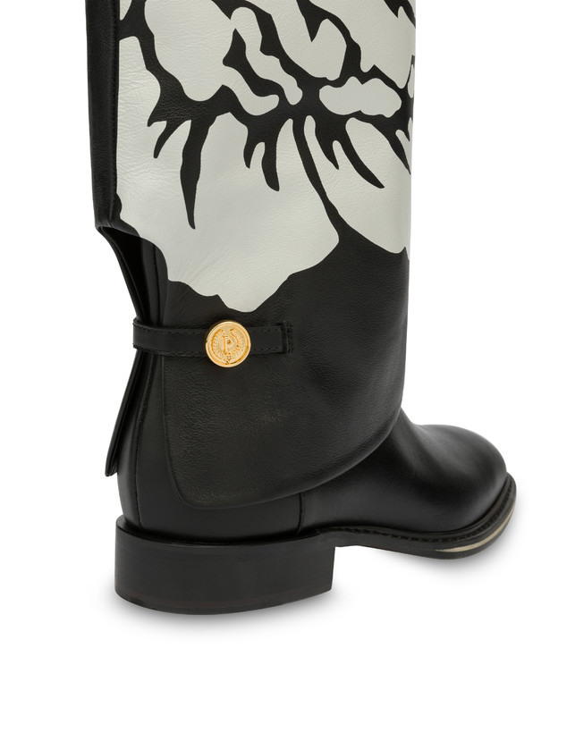 Anemone calf leather boots Photo 4
