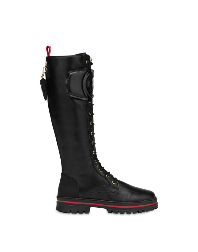 High Combat Boot Pollini Ice Cracker Photo 1