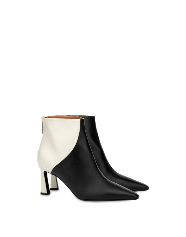 Karluv Most two-tone calf leather ankle boots Photo 2