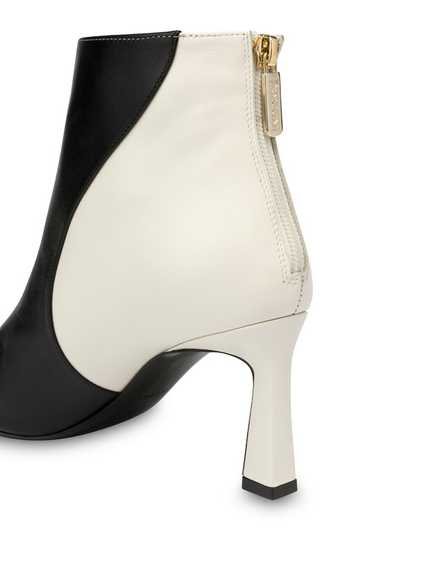 Karluv Most two-tone calf leather ankle boots Photo 4