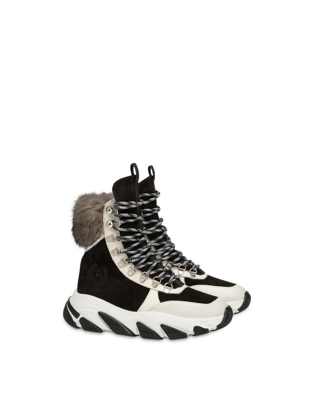 High sneakers with chunky hiking sole Photo 2