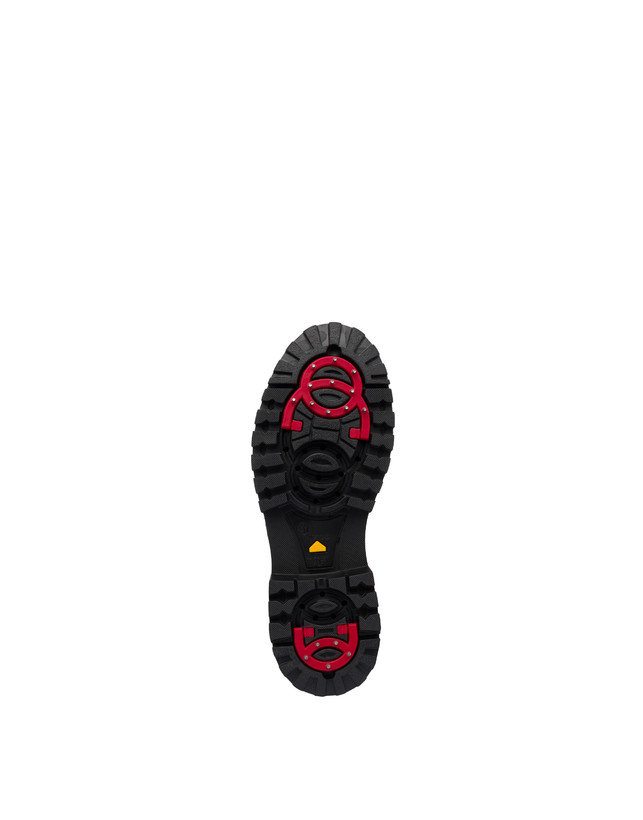 Pollini Ice Cracker boots in nubuck and calfskin Photo 5