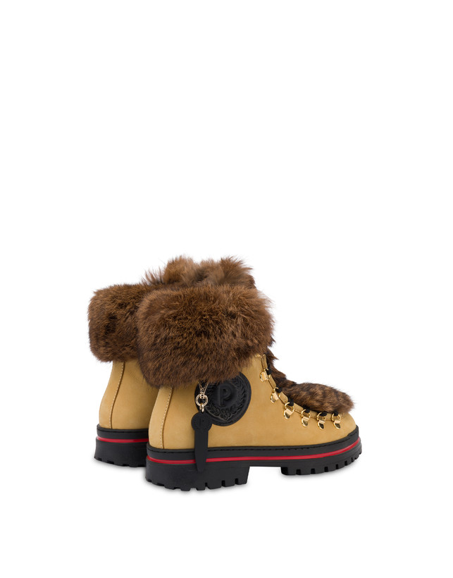 Pedule shoes in nubuck and lapin Pollini Ice Cracker Photo 3