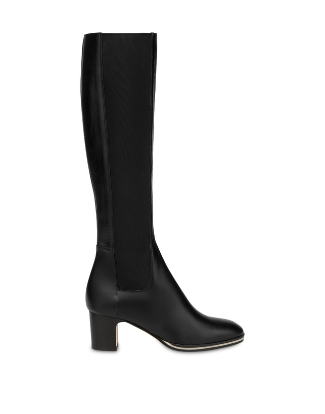 To-the-knee boots in Marne calf leather Photo 1