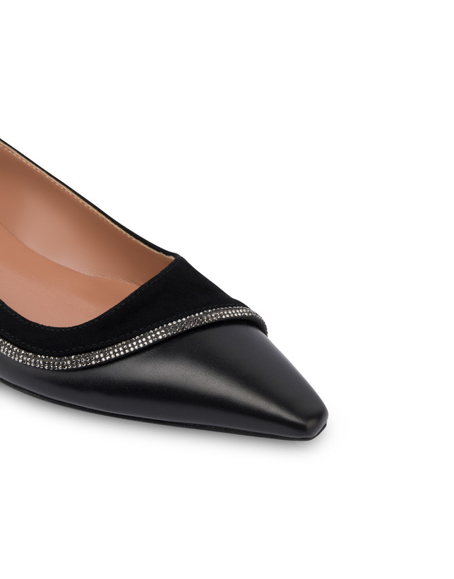 Karluv Most calf leather and suede ballet flats Photo 4